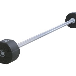 Lifemaxx PU straight barbell | 10-40kg