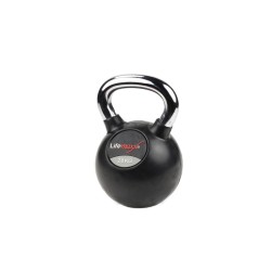 Rubber Kettlebell | Chromed handle