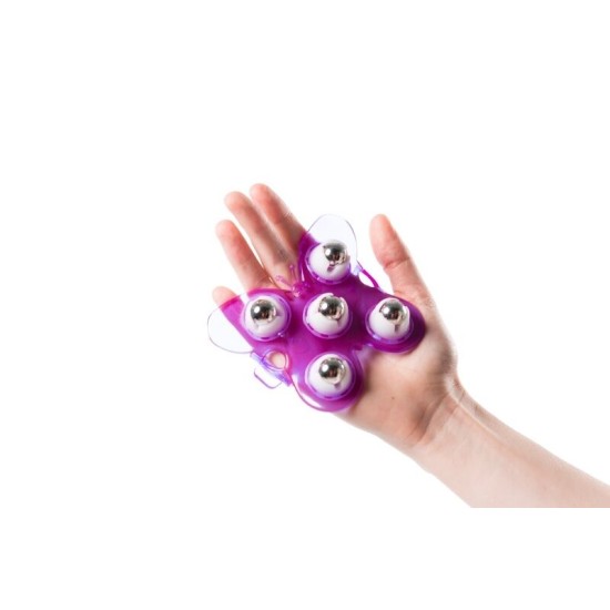 Massage handschoen Vlinder Flowee 