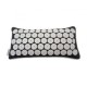 Flowee Spijkermat Kussen – Grijs-Wit