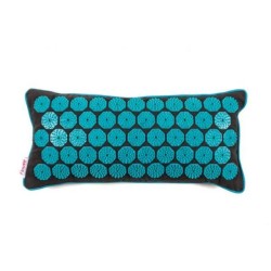 Flowee Spijkermat Kussen – Grijs-Blauw