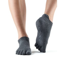 Enkelsokken Met Tenen ToeSox – Charcoal Grey S/M