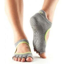 ToeSox Bellarina Zonder Tenen In Heather/Lime XS/S/M/L