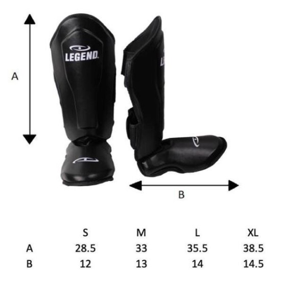 Legend Lederen Scheenbeschermers Legendary