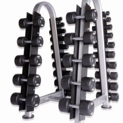 Vertical Dumbbellrack for fixed dumbbells