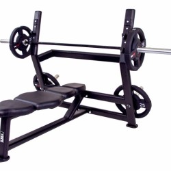 Olympic press bench - 2 bar posities