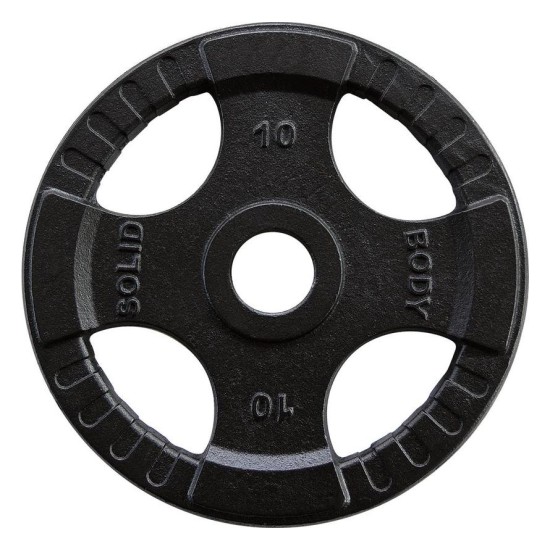 Body-Solid Olympische gietijzeren halterschijven 50 mm OPTK1.25 KG