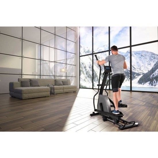 Toorx Fitness ERX-3500 frontdriven crosstrainer - met Kinomap - inductie remsysteem - vlakke beweging