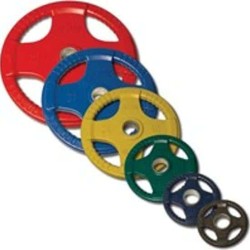 Body-Solid Olympische Halterset - Gekleurd Rubber - 140 kg