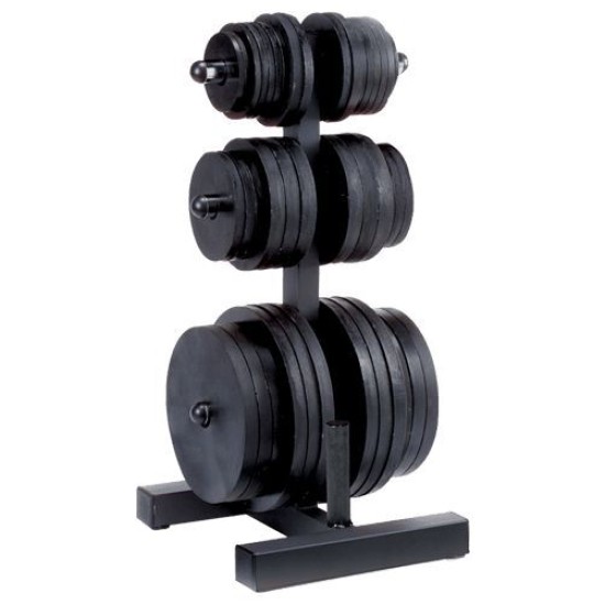 Body-Solid Olympic Plate Tree & Bar Holder WT46