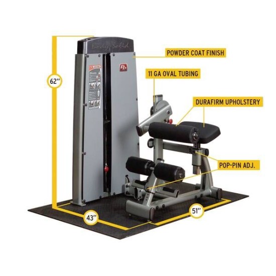 Pro Dual Ab Crunch & Back DABB-SF