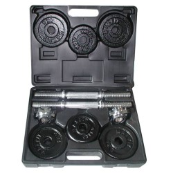 Toorx Dumbbellset 15 kg met Koffer