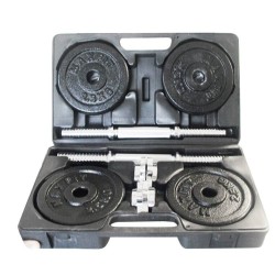 Toorx Dumbbellset 20 kg met Koffer