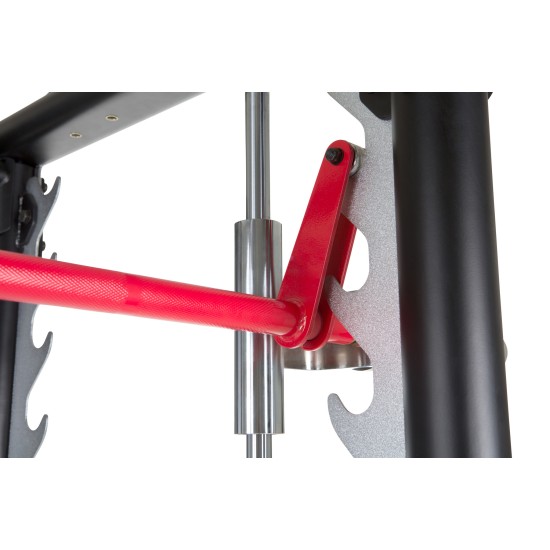 De Inspire SCS Smith Cage System biedt een complete home gym ervaring met dual pulley systeem en zware gewichtstapels. Ideaal voor thuisgebruik.