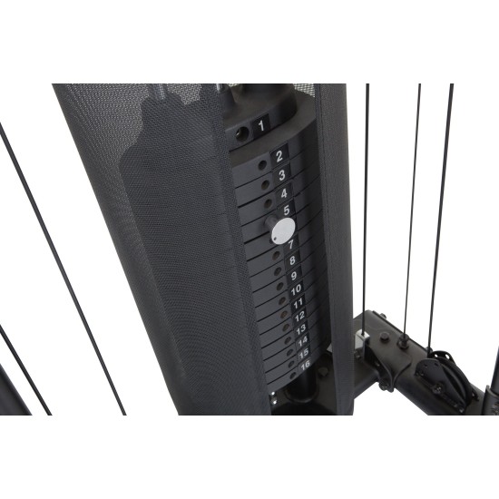 De Inspire SCS Smith Cage System biedt een complete home gym ervaring met dual pulley systeem en zware gewichtstapels. Ideaal voor thuisgebruik.