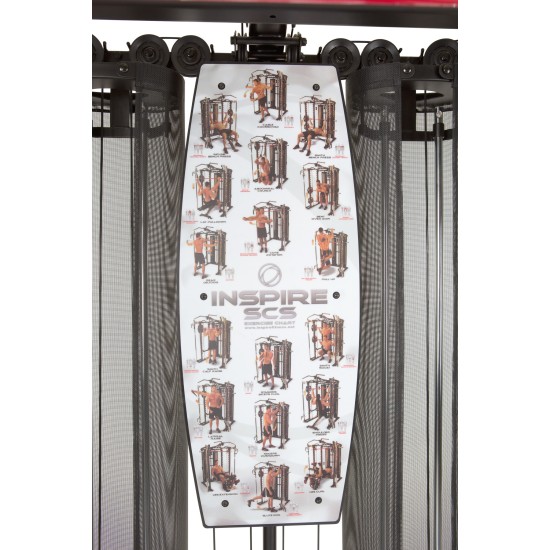 De Inspire SCS Smith Cage System biedt een complete home gym ervaring met dual pulley systeem en zware gewichtstapels. Ideaal voor thuisgebruik.
