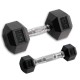 Body-Solid Hexa Rubber Dumbbell Set 1 -10 kg