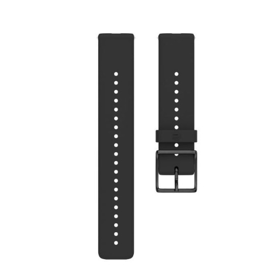 Polar Ignite Siliconen PolsbandZwart/zwart - Maat: S/M