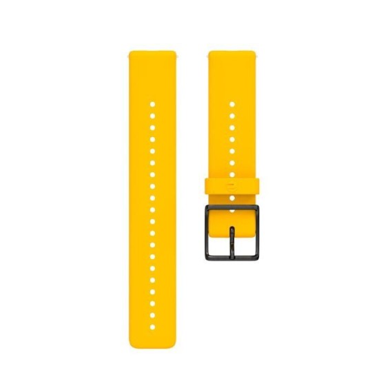 Polar Ignite Siliconen PolsbandWit/zilver - Maat: L/M