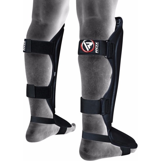 RDX Shin Instep Molded KING - ZwartMedium