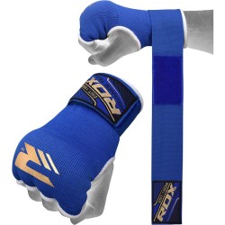 RDX Hosiery Inner Strap - Binnenhandschoenen met polsbandBlauw - Maat: L