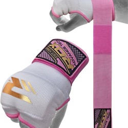 RDX Hosiery Inner Strap - Binnenhandschoenen met polsbandRoze - Maat: L