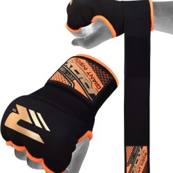 RDX Hosiery Inner Strap - Binnenhandschoenen met polsbandOranje - Maat: XL