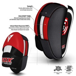 RDX Sports - Focus Pads Rex Curve T1 - Wit