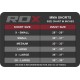 Ervaar ongeëvenaarde prestaties met de RDX Blood MMA shorts, ontworpen voor comfort en stevigheid met antislip tailleband en T3 stiksels.