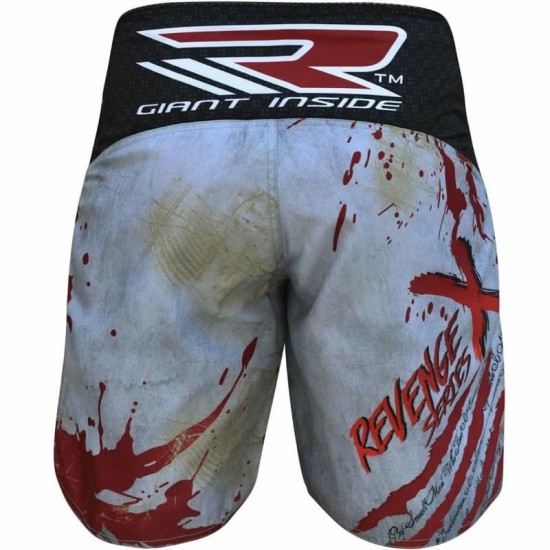 Ervaar ongeëvenaarde prestaties met de RDX Blood MMA shorts, ontworpen voor comfort en stevigheid met antislip tailleband en T3 stiksels.
