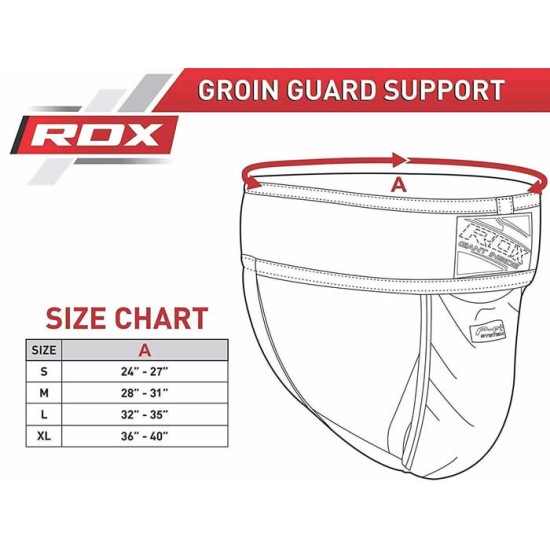 Ergonomische RDX H1 kruisbeschermer met gel cup, vochtbestendig en lichtgewicht. Perfect voor boksen en vechtsporten.
