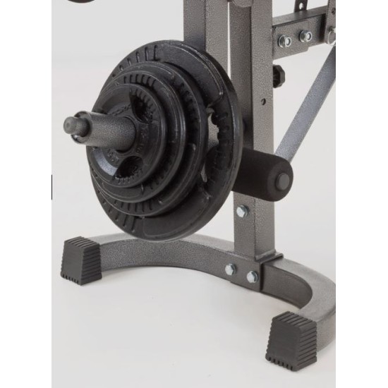 De WBX-90 is een professionele gewicht bank met leg extension en arm curl platform. Perfect voor beperkte ruimte en biedt diverse instelmogelijkheden.