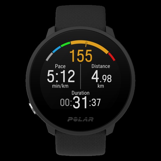 Polar Unite fitnesshorloge met geavanceerde hartslagmeting, slaapregistratie en meer dan 100 sportprofielen. Ideaal voor gezondheid en welzijn.