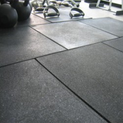NRG fitness Rubber Vloertegel 100 x 100 cm