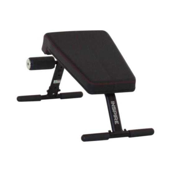 Versterk je kern met de Inspire Mini Crunch Bench. Compact design, heavy duty staal, en uitstekende garantie voor thuis- en professioneel gebruik.