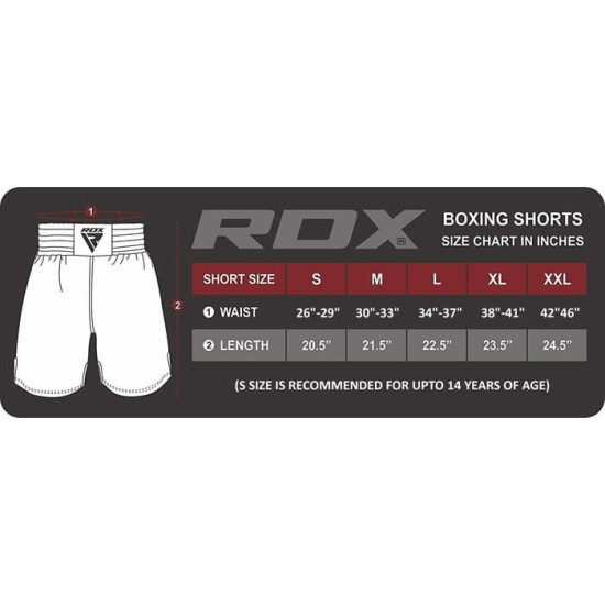 RDX BSS Satin boksbroekjes van 100% performance polyester. Ideaal voor MMA, Muay Thai en Kickboxing. Beschikbaar in blauw en rood.