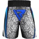 RDX BSS Satin boksbroekjes van 100% performance polyester. Ideaal voor MMA, Muay Thai en Kickboxing. Beschikbaar in blauw en rood.