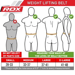 RDX Sports - X3 Gewichtsriem - Neopreen - Zwart