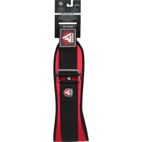 Upgrade je fitnessuitrusting met de RDX X3 gewichtsriem, ontworpen voor comfort, ondersteuning en bescherming tijdens intensieve trainingen.