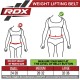 Upgrade je fitness met de RDX X3 gewichtsriem. Comfortabele ondersteuning tijdens intensieve trainingen met uitstekende padding en stevige sluiting.