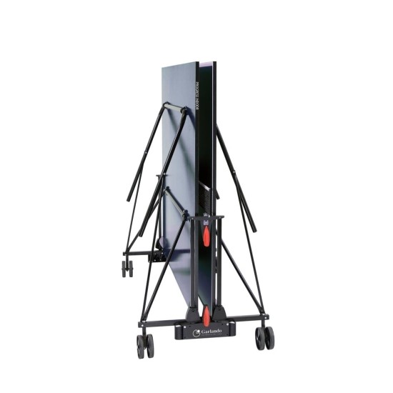 Garlando Progress Indoor Blauw is een opvouwbare tafeltennistafel met officiële maat, ideaal voor solo- en familie spelen.