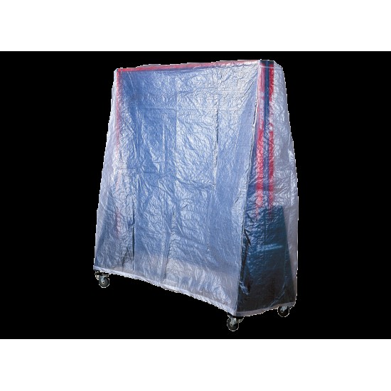 Waterdichte tafeltennis afdekhoes van Garlando, geschikt voor ingeklapte pingpong tafels. Inclusief rits voor perfecte pasvorm.