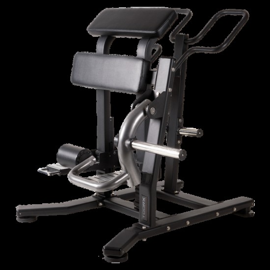 Ergonomische Toorx Professional FWX-5000 Leg Curl, geschikt voor intensief gebruik, 250 kg belastbaar, zware stalen constructie.