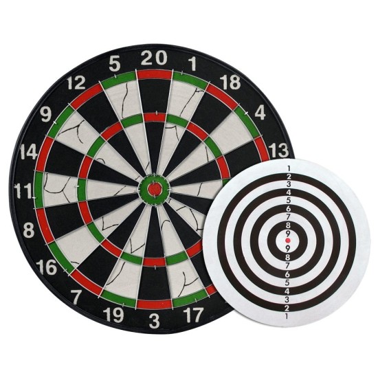Koop het Garlando Equinox Orion Dartbord met 2 spellen en 6 dartpijlen. Perfect voor beginners en met een uitstekende prijskwaliteit.