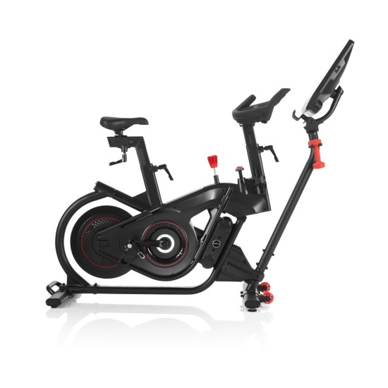 Ervaar ultiem fietsen met de Bowflex VeloCore Bike, inclusief leunmodus en een ingebouwd JRNY lidmaatschap voor persoonlijke training.