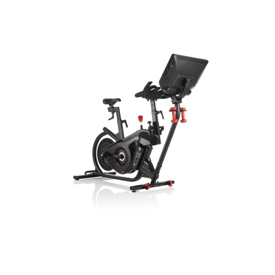 Ervaar ultiem fietsen met de Bowflex VeloCore Bike, inclusief leunmodus en een ingebouwd JRNY lidmaatschap voor persoonlijke training.