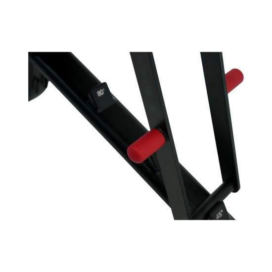 Verstelbare trainingsbank van Inspire met 7 posities en maximaal gewicht van 227 kg. Perfect voor dumbbell presses en rows.