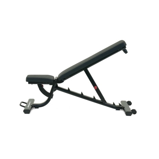 Verstelbare trainingsbank van Inspire met 7 posities en maximaal gewicht van 227 kg. Perfect voor dumbbell presses en rows.