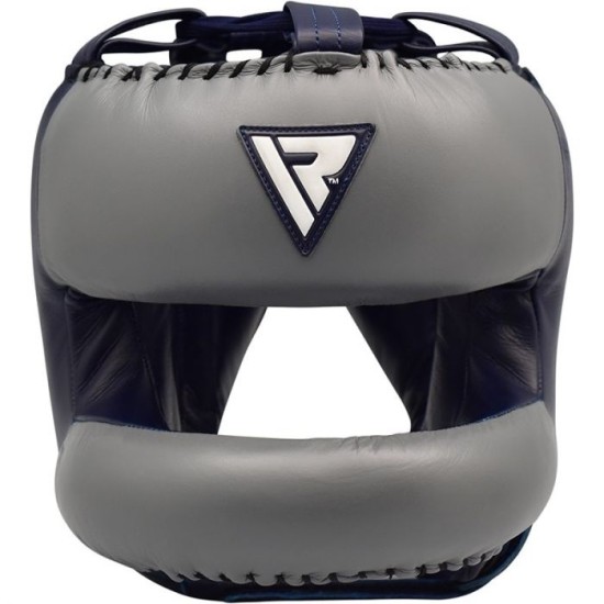 Ontdek de RDX Sports Pro Sparring Bokshelm, uitgevoerd in rundleder met geavanceerde schokabsorptie en een comfortabele pasvorm.