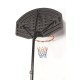 Basketbalpaal van Garlando, verstelbaar van 190 tot 260 cm. Voorzien van Memphis street print en stabiele basis met waterballast.